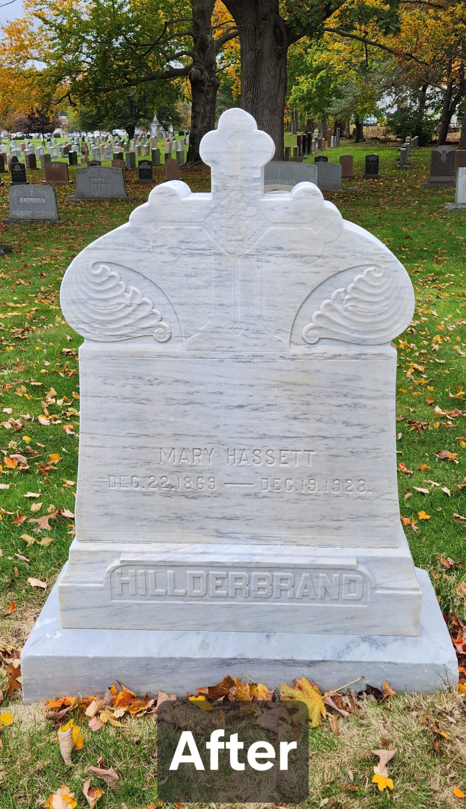 Headstone After